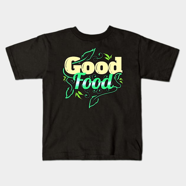 Vegetables Are A Good Food For Vegetarians And Vegan Kids T-Shirt by SinBle